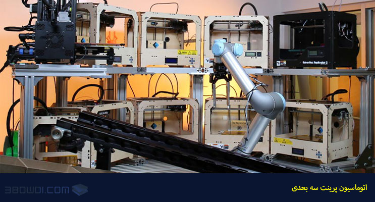 اتوماسیون پرینت سه بعدی| 3d printing automation| 3bowdi.com