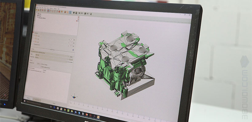 بهترین نرم‌افراز اسلایسر پرینتر سه بعدی autodesk netfabb
