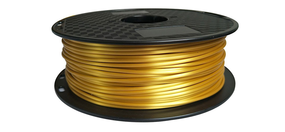 خرید فیلامنت طلا پایه پی ال ای pla gold filament خرید قیمت فروش