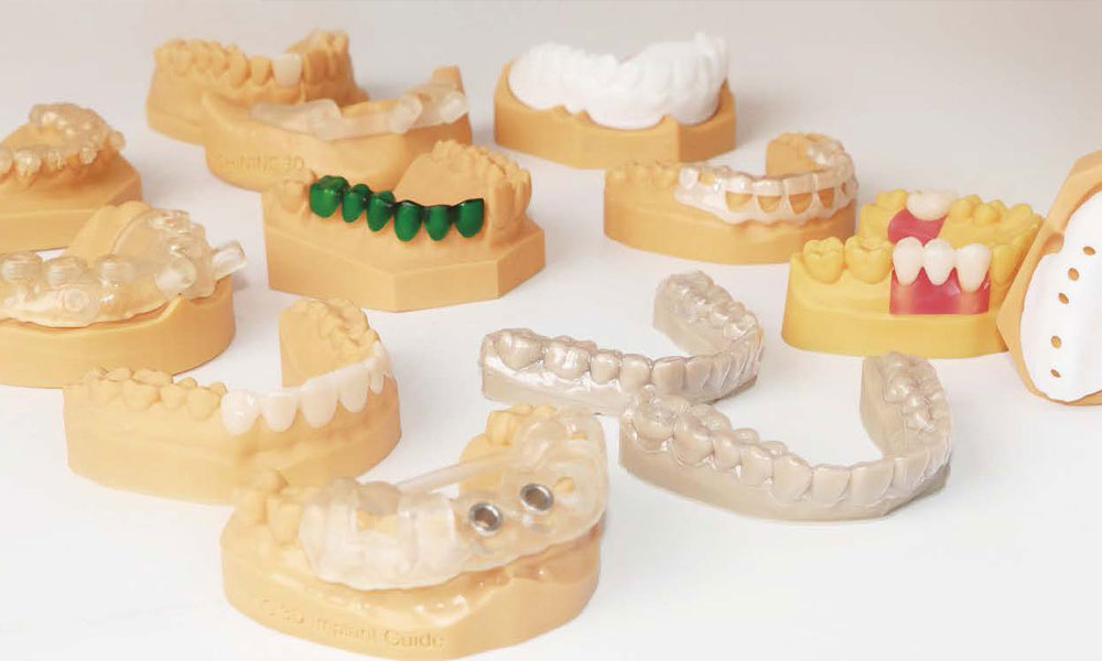 3bowdi.com - چاپ مدل‌‌های دندانی، ارتو و محافظ شب با پرینتر سه بعدی AccuFab-L4D