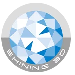 لوگو کمپانی شاینینگ تری دی سازنده اسکنر سه‌بعدی و پرینتر سه‌بعدی shining 3d company logo icon
