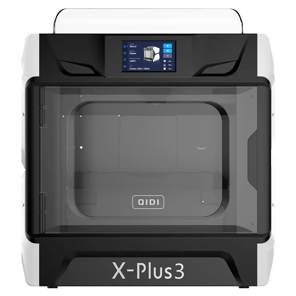 پرینتر سه‌بعدی کیدی تک ایکس پلاس ۳ qidi tech x plus 4 enclosed fdm 3d printer
