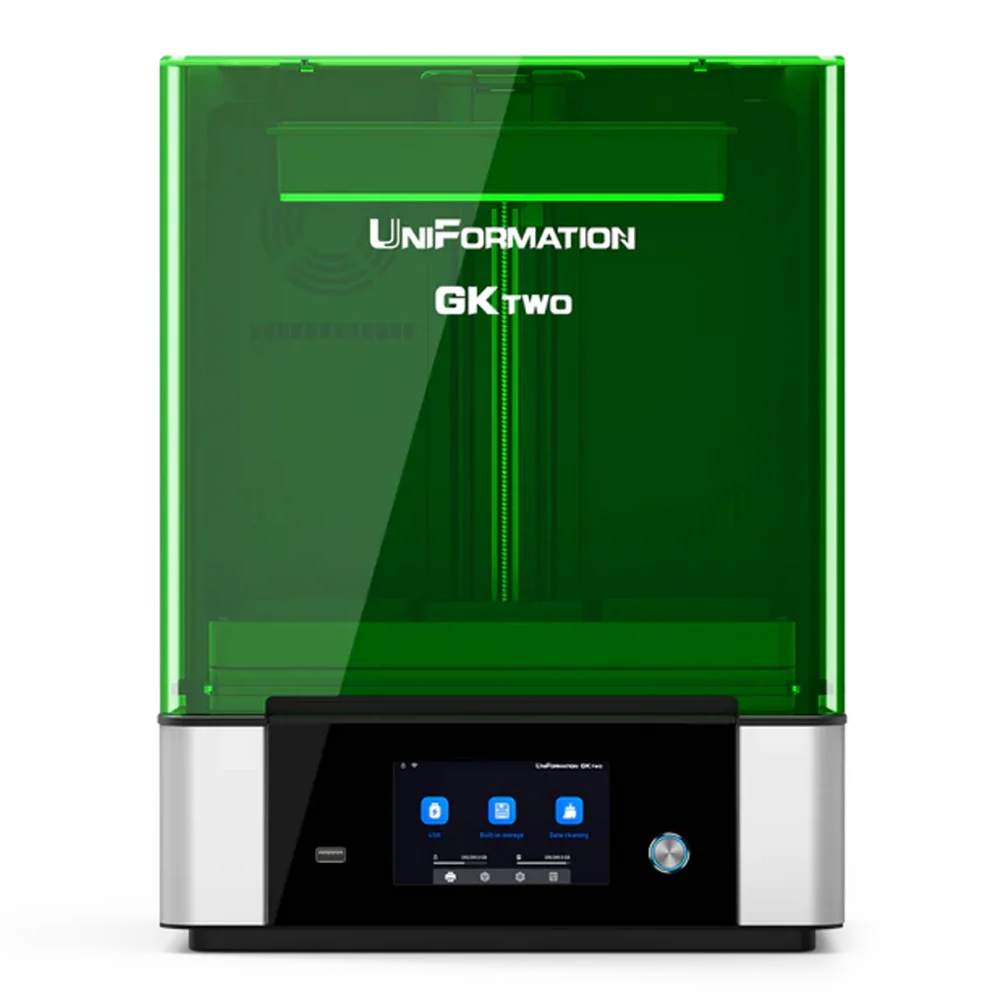 پرینتر سه‌بعدی رزینی یونیفورمیشن جی کی توو ۱۰.۳ اینچ ۸ کی UniFormation GKtwo 10.3'' 8K Resin Printer